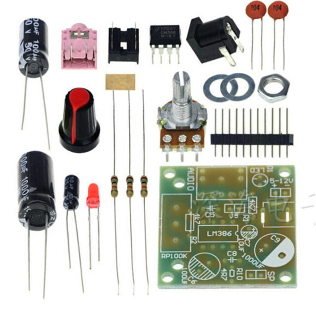 Lm386 Super Mini Amplifier Board 3v-12v