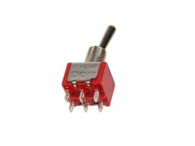 TOGGLE SWITCH DPDT ON-ON-ON