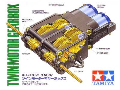 Twin Motor Gear Box - Tamiya