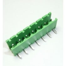 6 PIN MALE PLUG-IN TYPE VERTICAL TERMINAL BLOCK SIDE OPEN 5EHDRC